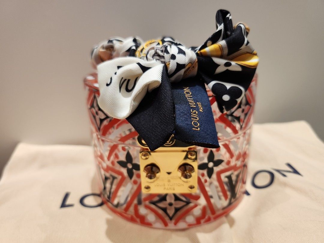 Louis Vuitton Cube Scottt Box With Scarf Handle