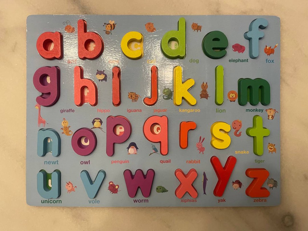 Lower case alphabet and Numbering & formula, Babies & Kids, Infant