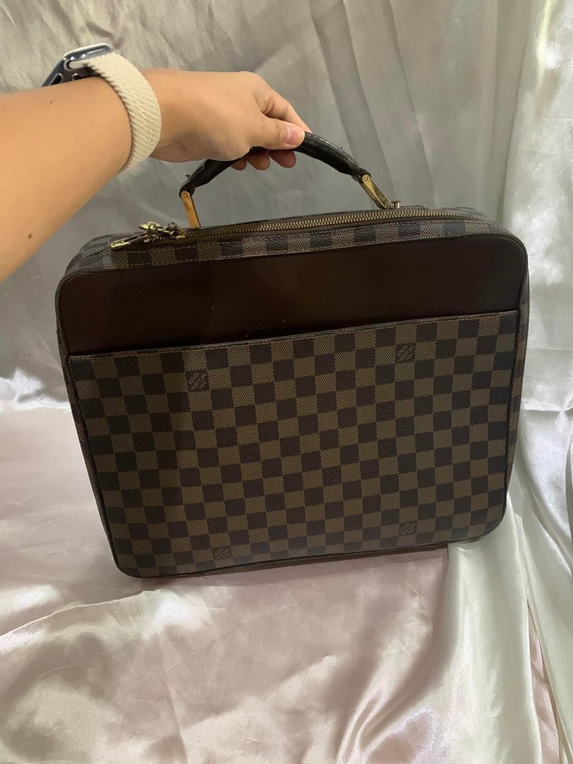 LV laptop bag, Luxury, Bags & Wallets on Carousell