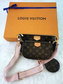 Louis Vuitton M45983 Multi Pochette Accessoires, Beige, One Size