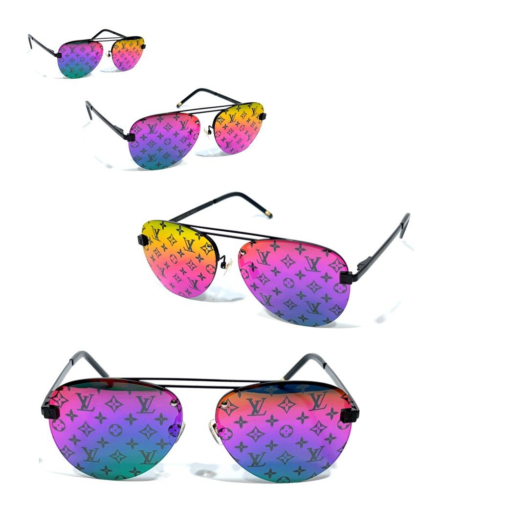 LV Waimea Sunglasses in 2023  Cool sunglasses, Sunglasses, Leather