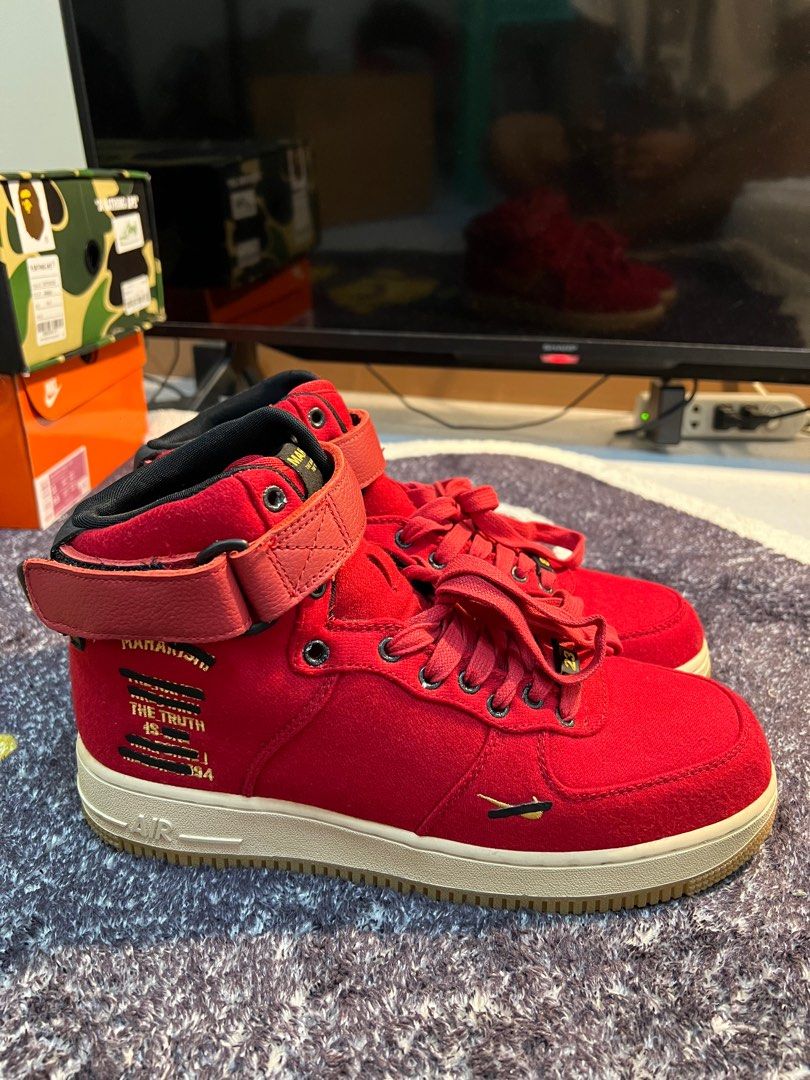 maharishi x nike air force 1 high