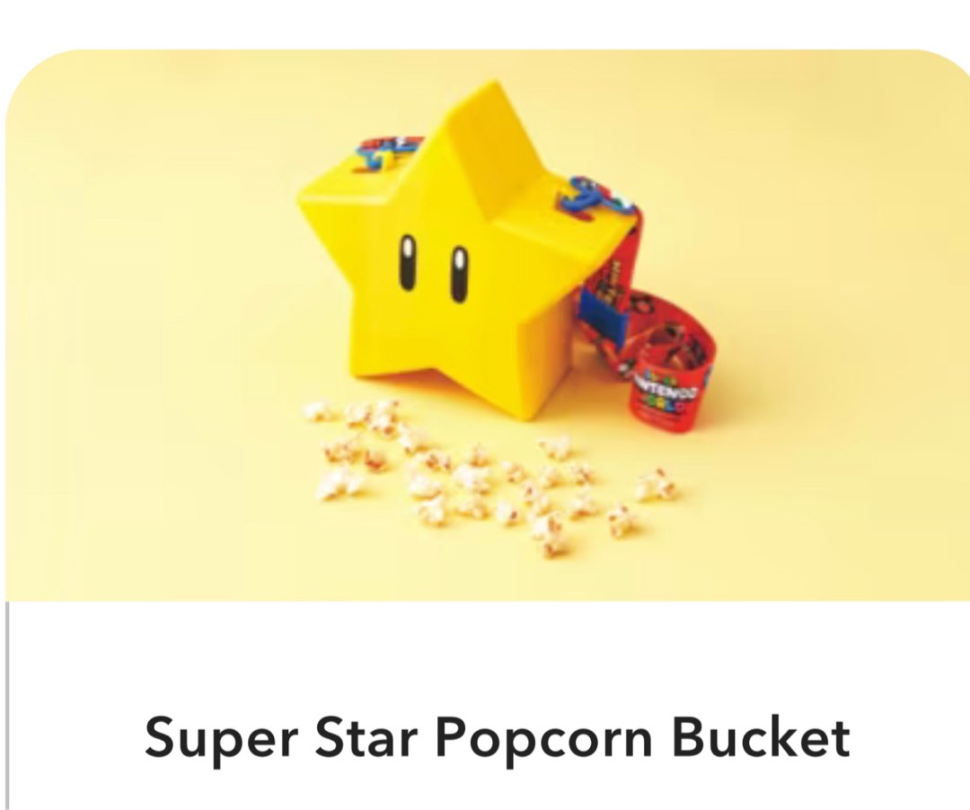 Mario Star Popcorn holder, Furniture & Home Living, Kitchenware