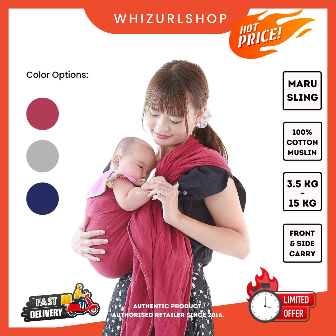 Muslin sling hotsell