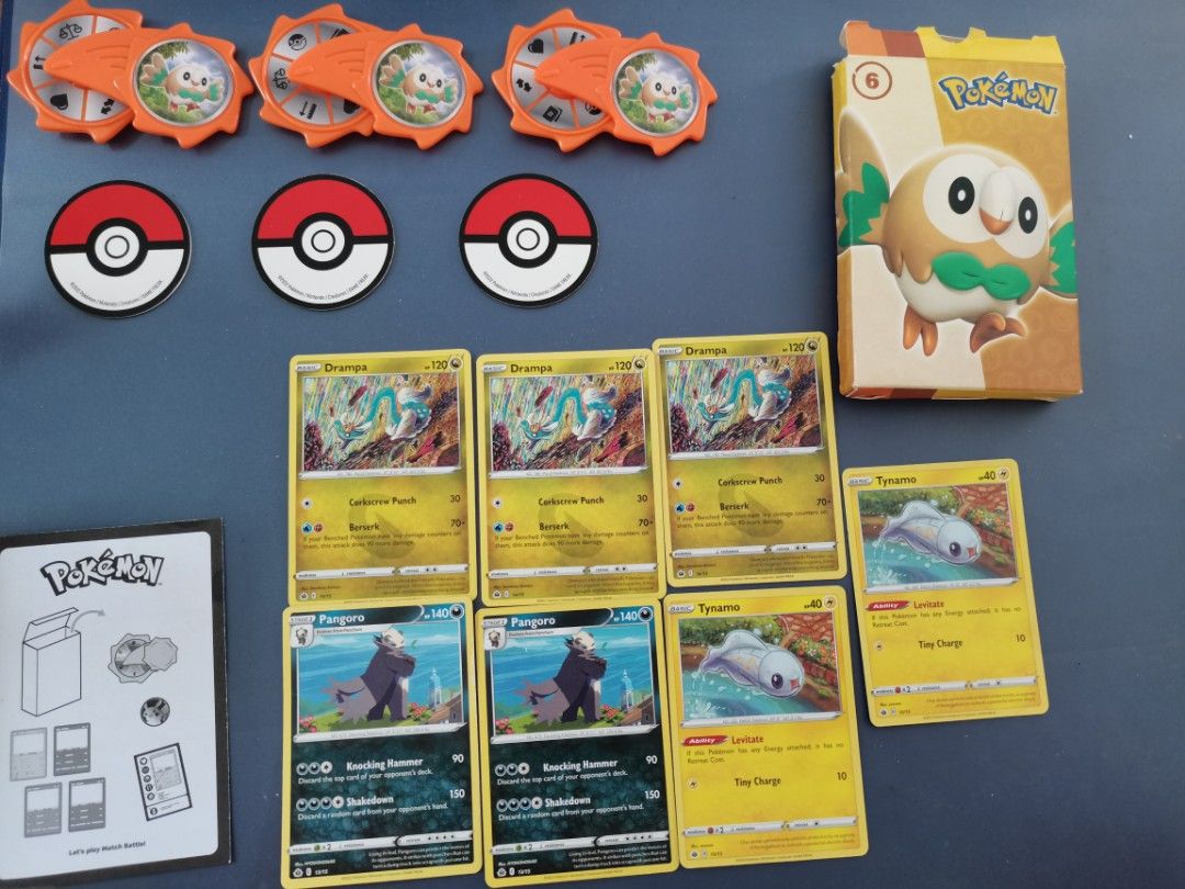 mcdonald happy meal pokemon card set 2022, Hobbies & Toys, Toys & Games on  Carousell