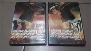 Michael Jackson Dangerous Live in Bucharest DVD 1+ 2