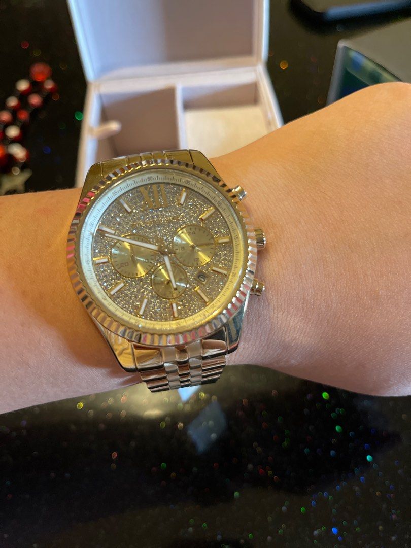 MICHAEL KORS LEXINGTON WATCH MK1047 (Category: Men's Watches) located in Manila. Submitted by richstandvurder (Listing ID 1247407879, Image 3). Description: Originally bought for $632 together with the small watch (not in the picture). This watch alone costs $550 or ₱29,000. Can lower the price, just message me. .