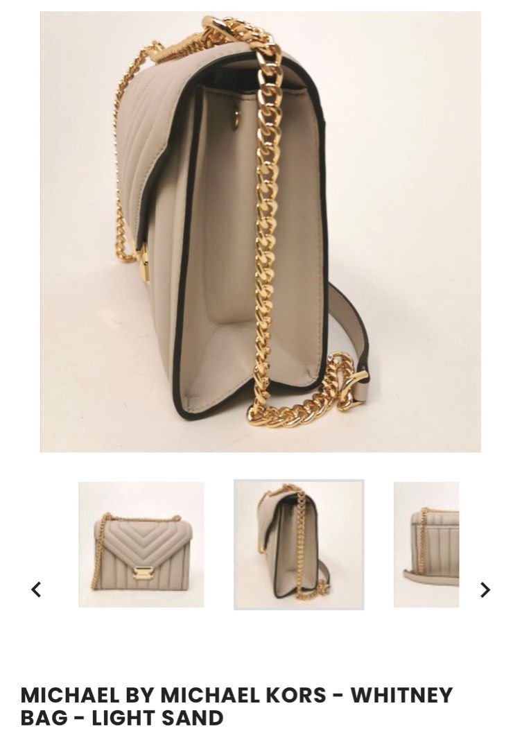 Michael kors whitney light sand online