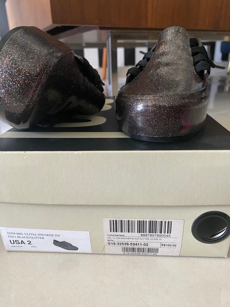 Melissa ulitsa sneaker glitter hot sale