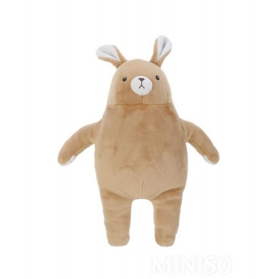 Miniso Brown Rabbit Soft Toy, Hobbies & Toys, Toys & Games on Carousell