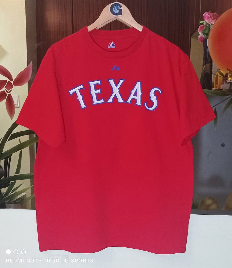 Nike MLB, Shirts, Mens Texas Rangers Polo Size Lg