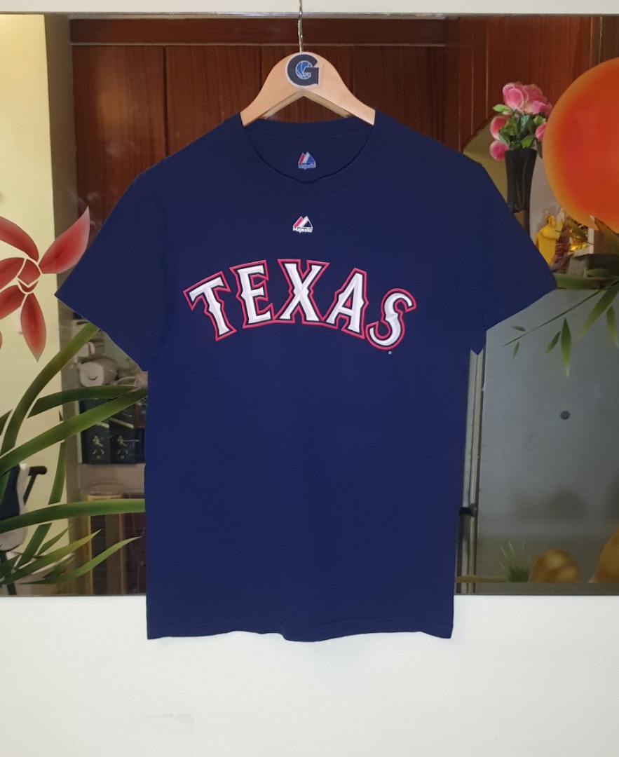 TEXAS RANGERS Majestic MLB Jersey #11 YU DARVISH Size XL (18-20) Unisex