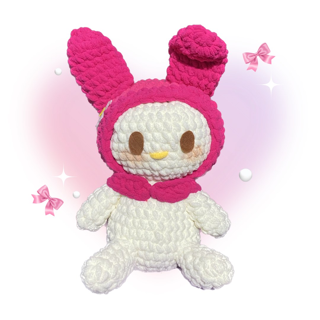 MY MELODY CROCHET PLUSHIE on Carousell