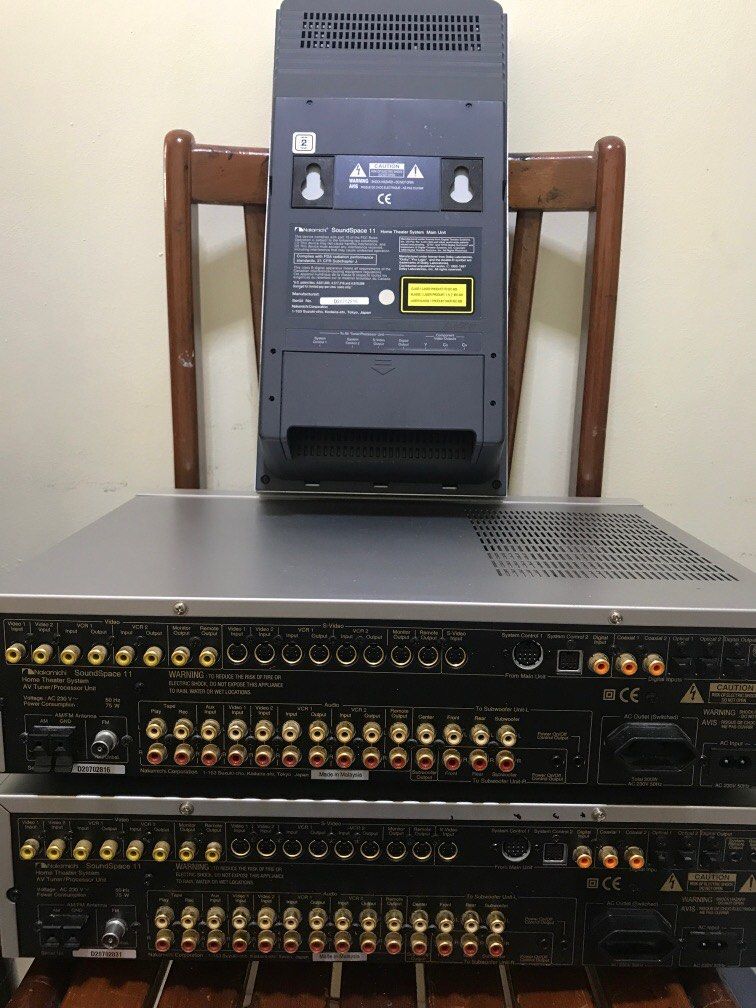 Nakamichi Soundspace 11 Home Theatre system AV Tuner and processor unit