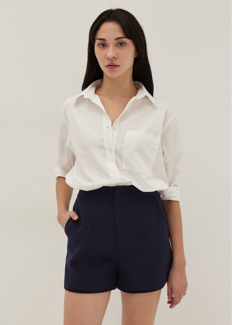 Hayden Ivory Bow Shorts main image 0