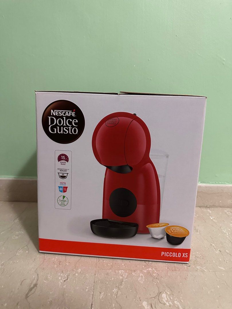 Nescafe dolce gusto Piccolo XS, TV & Home Appliances, Kitchen Appliances,  Coffee Machines & Makers on Carousell