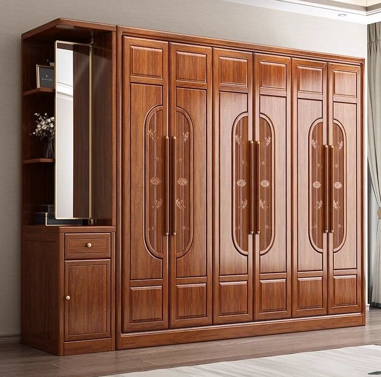 Modern online wooden wardrobe