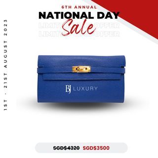 ❗️Hermes Kelly 25 Blue Electric Chevre Ghw , Luxury, Bags & Wallets on  Carousell