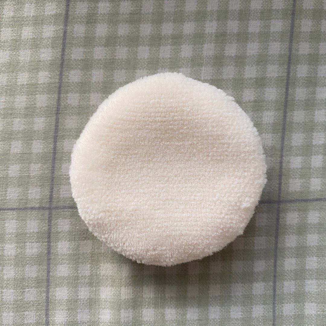 NICHIDO Powder Puff (Category: Makeup) located in San Jose. Submitted by sparklyfinds (Listing ID 1247379615, Image 2). Description: This is the powder puff that comes with the final powder. Never used. RFS: I use a brush rather than a puff..