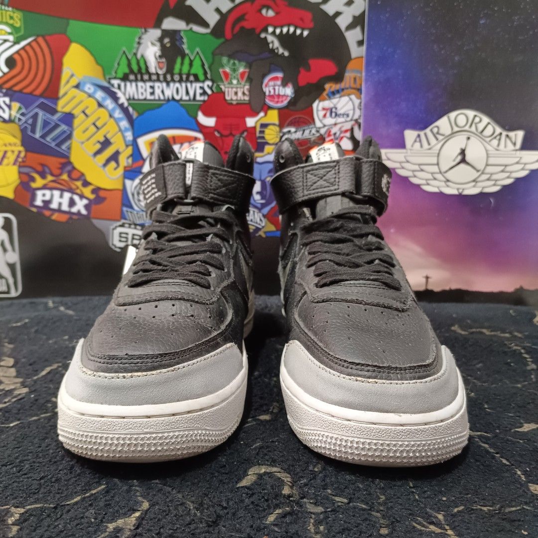 nike air force 1 high under construction black