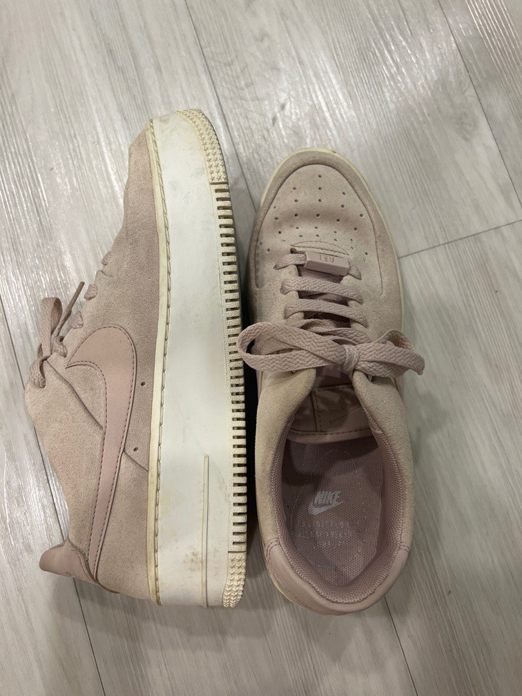 Nike Air Force 1 Platform pink Women s Fashion Footwear
