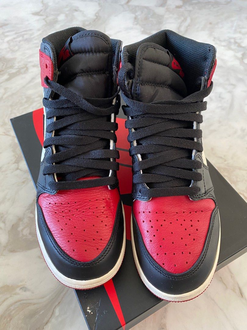 Air jordan 1 high og bred toe on sale