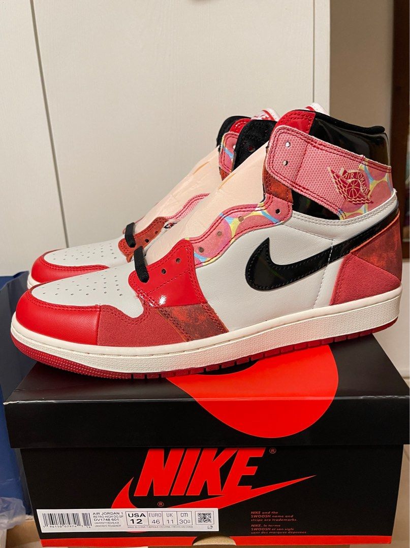 Nike Air Jordan 1 Retro High OG Spider Man Across the Spider Verse Carousell