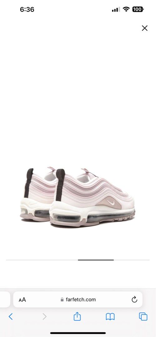 Nike air max hot sale 97 glitter pink
