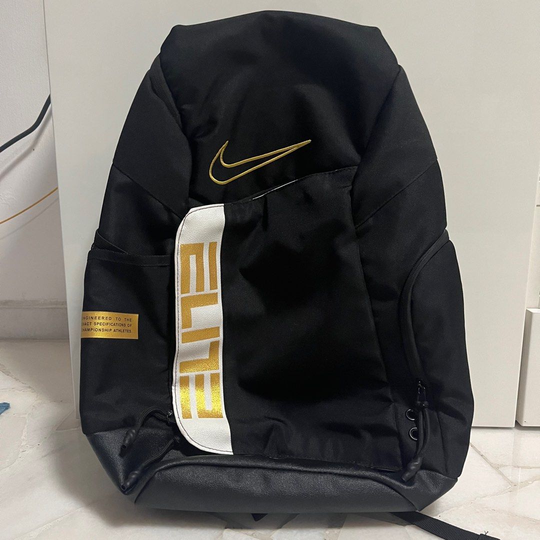 Gold nike sale elite backpack