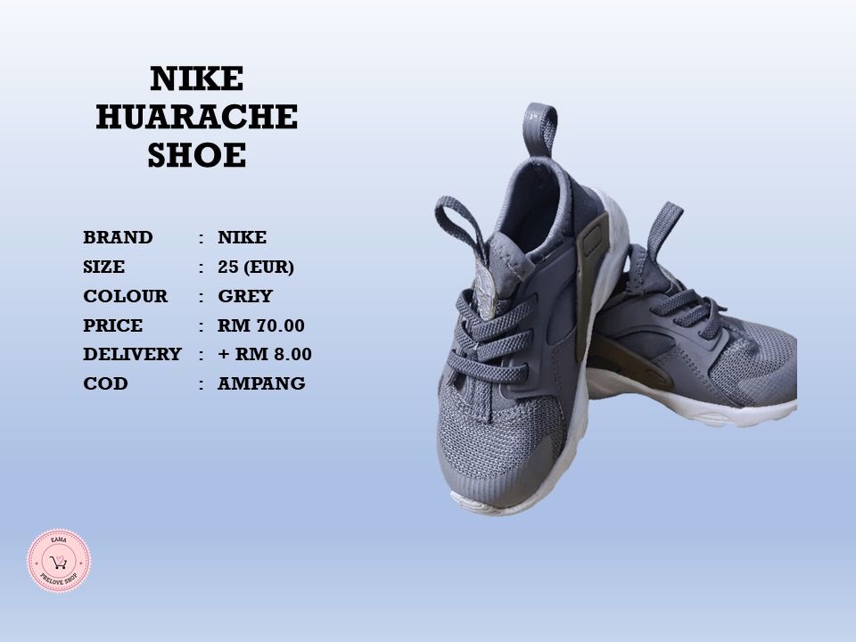 Nike huarache free kids store