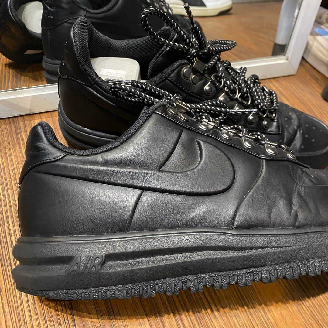Nike Lunar Force 1 Duckboot Low Black Original Not Nike ACG Af1 Not SB Dunk  Not Air Jordan 1 not air max 1 outdoor streetwear, Fesyen Pria, Sepatu ,  Sneakers di Carousell