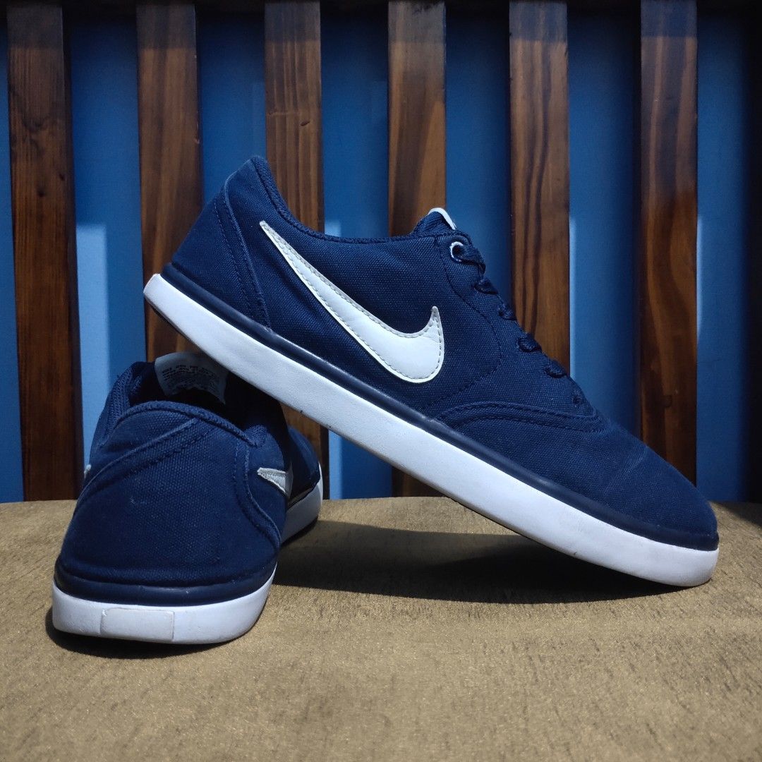 Nike SB Check Midnight Original, Fesyen Pria, Sepatu , Sneakers di Carousell