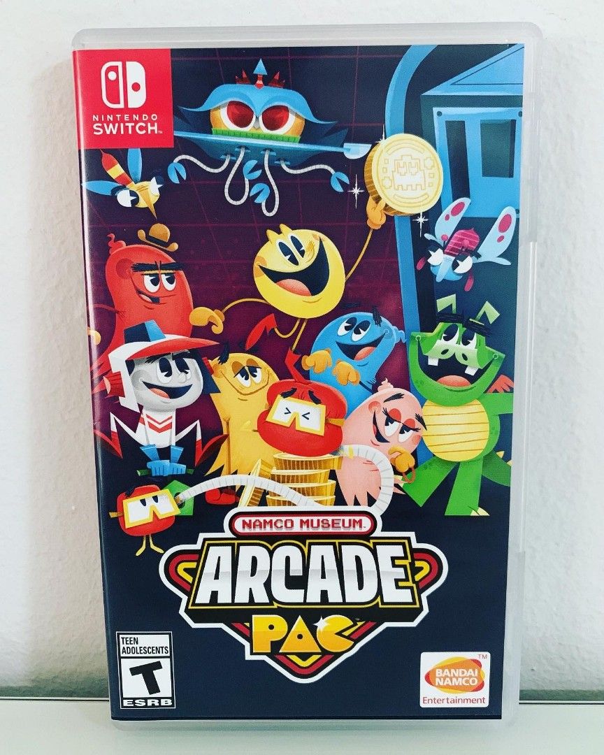 Nintendo Switch Games Namco Museum Arcade Pac, Video Gaming, Video