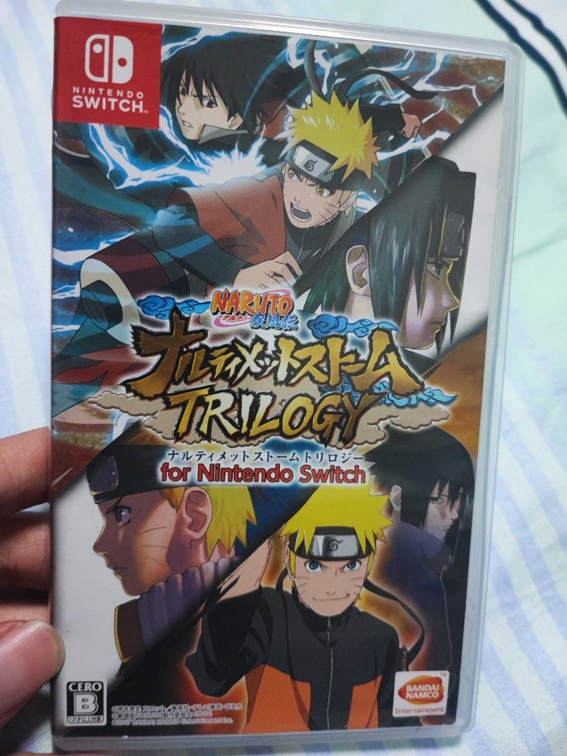 Naruto Shippuden: Ultimate Ninja Storm Trilogy's Physical Version