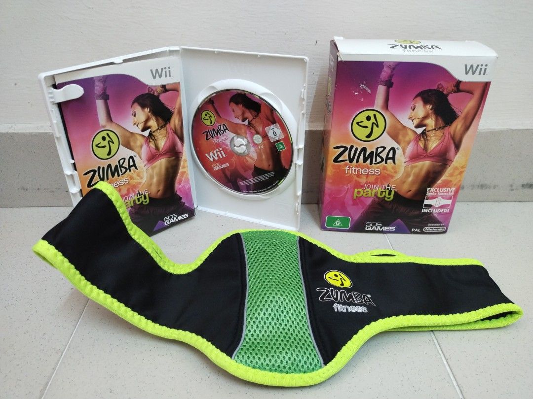 Wii zumba fitness shop belt
