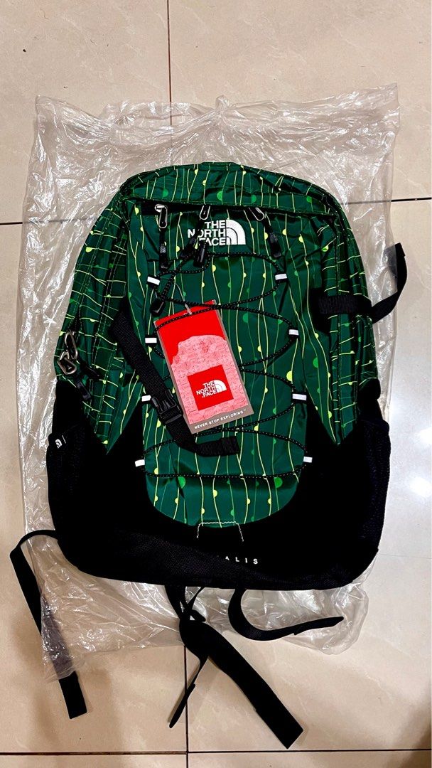 NORTH FACE BACK PACK GREEN BOREALIS | BRAND NEW ORIGINAL (Category: Backpacks) located in Rizal. Submitted by iandriz (Listing ID 1247513587, Image 1). Description: Bought in Vietnam Hmu for more details!.