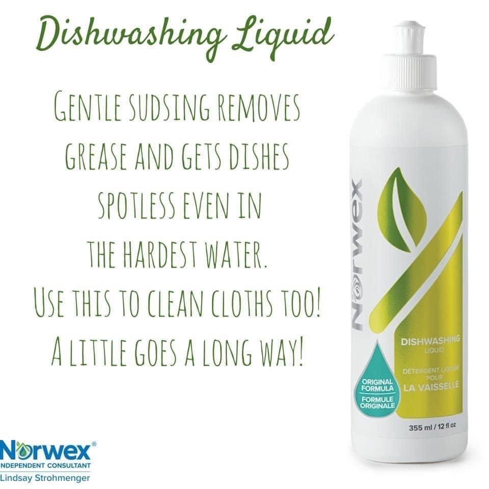 Norwex Dishwashing Liquid [355ml], Furniture & Home Living, Cleaning
