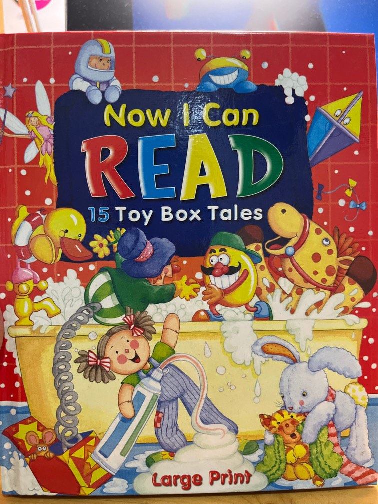 Now I can Read 15 Toy Box Tales, 興趣及遊戲, 書本 & 文具, 小朋友書 Carousell