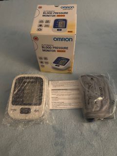 Omron automated blood pressure monitor