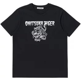 Onitsuka tiger t shirt fille or clearance