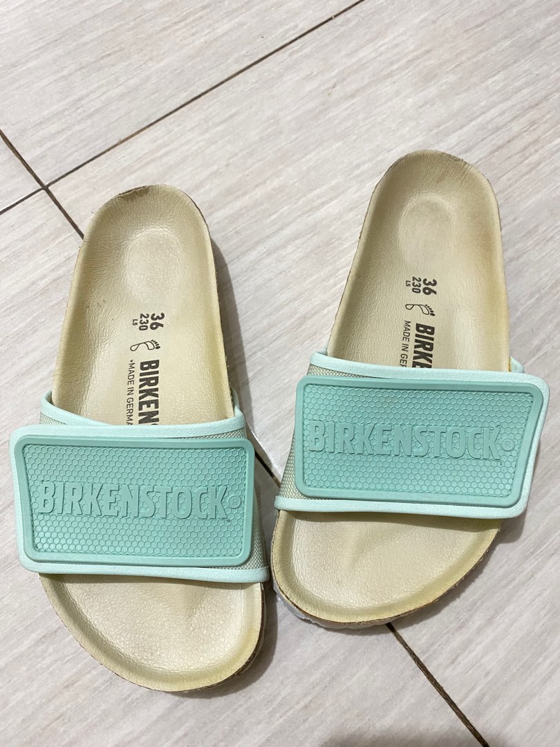 Mint green birkenstocks cheap