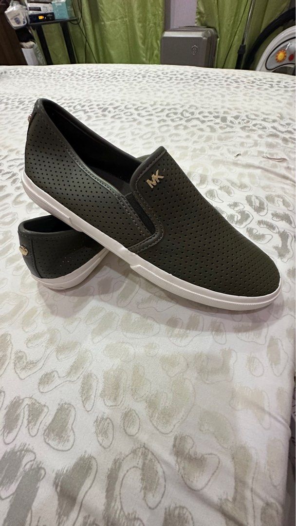Michael kors perforated slip on deals