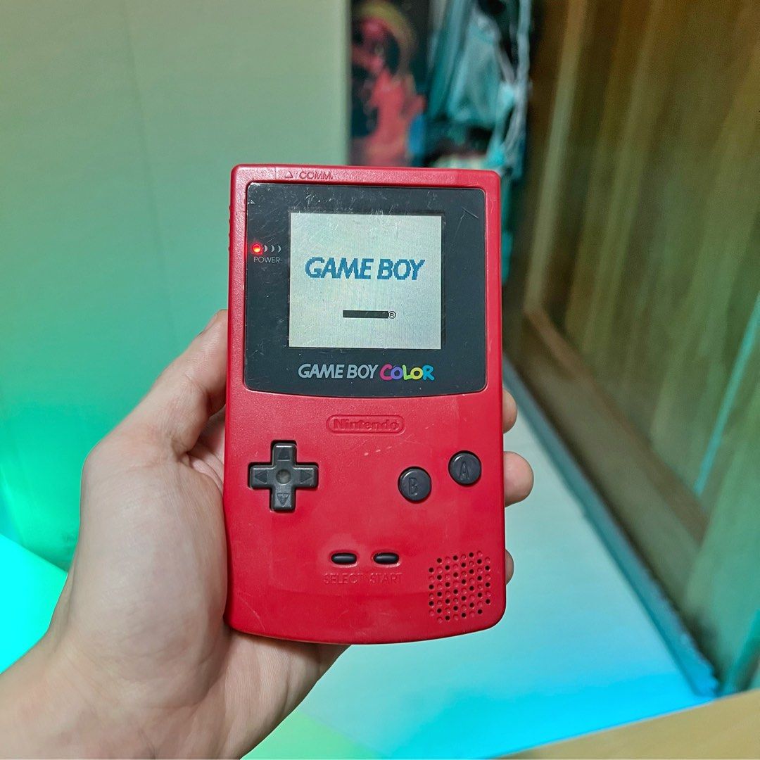 Original Nintendo Gameboy Colour(Cherry), Video Gaming, Video Game