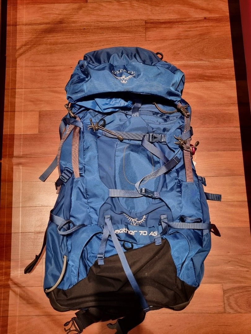 Osprey Aether 70 AG hiking backpack Sports Equipment Hiking