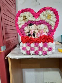 Pajangan wedding menikah buatan sendiri