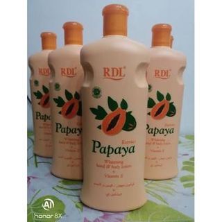 Papaya whitening body lotion