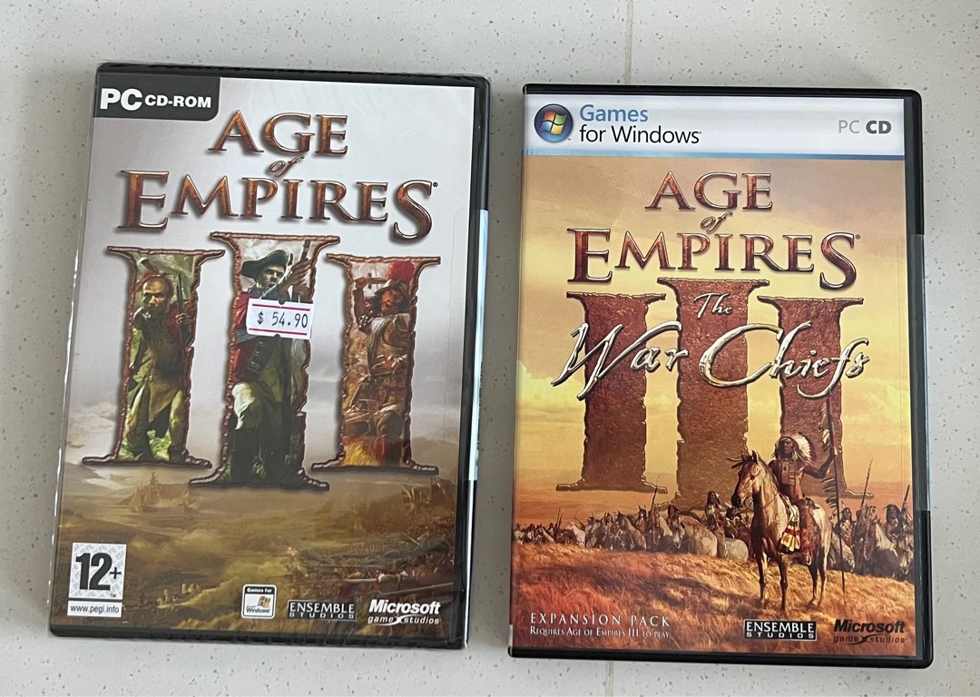 PC Games Age of Empire 3 Series, Video Gaming, Video Games, Others on