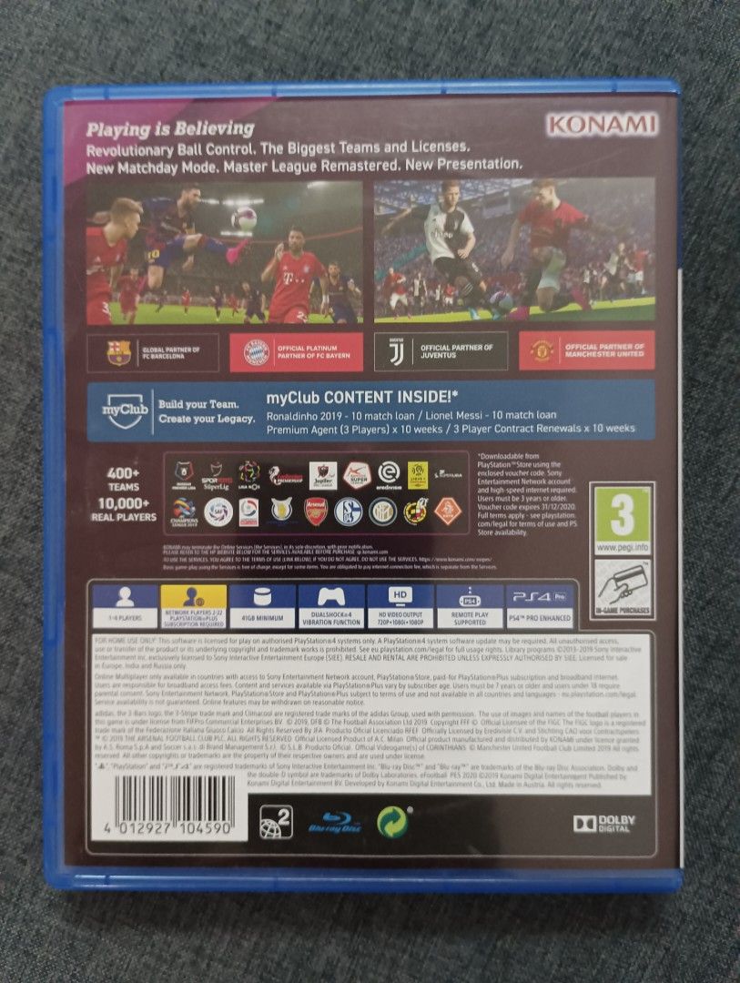 Pes 2020 digital shop ps4