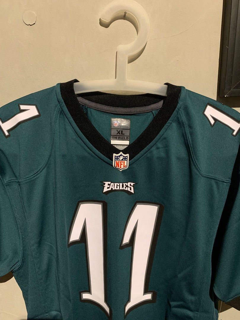 Carson Wentz Philadelphia Eagles #11 Game Jersey Mens Black XL Authentic  New With Tags