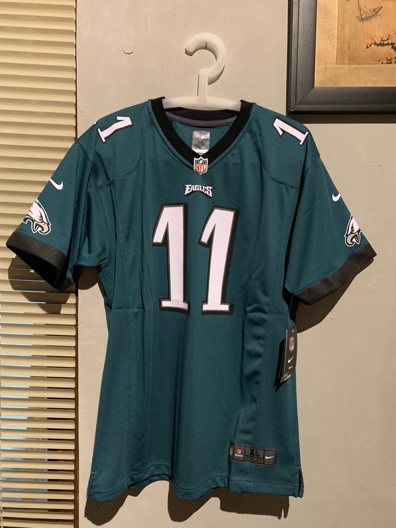 Carson Wentz Philadelphia Eagles #11 Game Jersey Mens Black XL Authentic  New With Tags